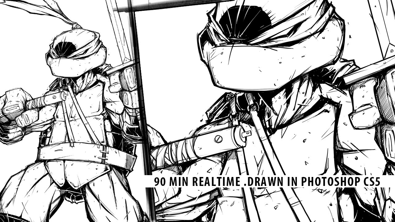 1280x720 Teenage Mutant Ninja Turtles Drawings