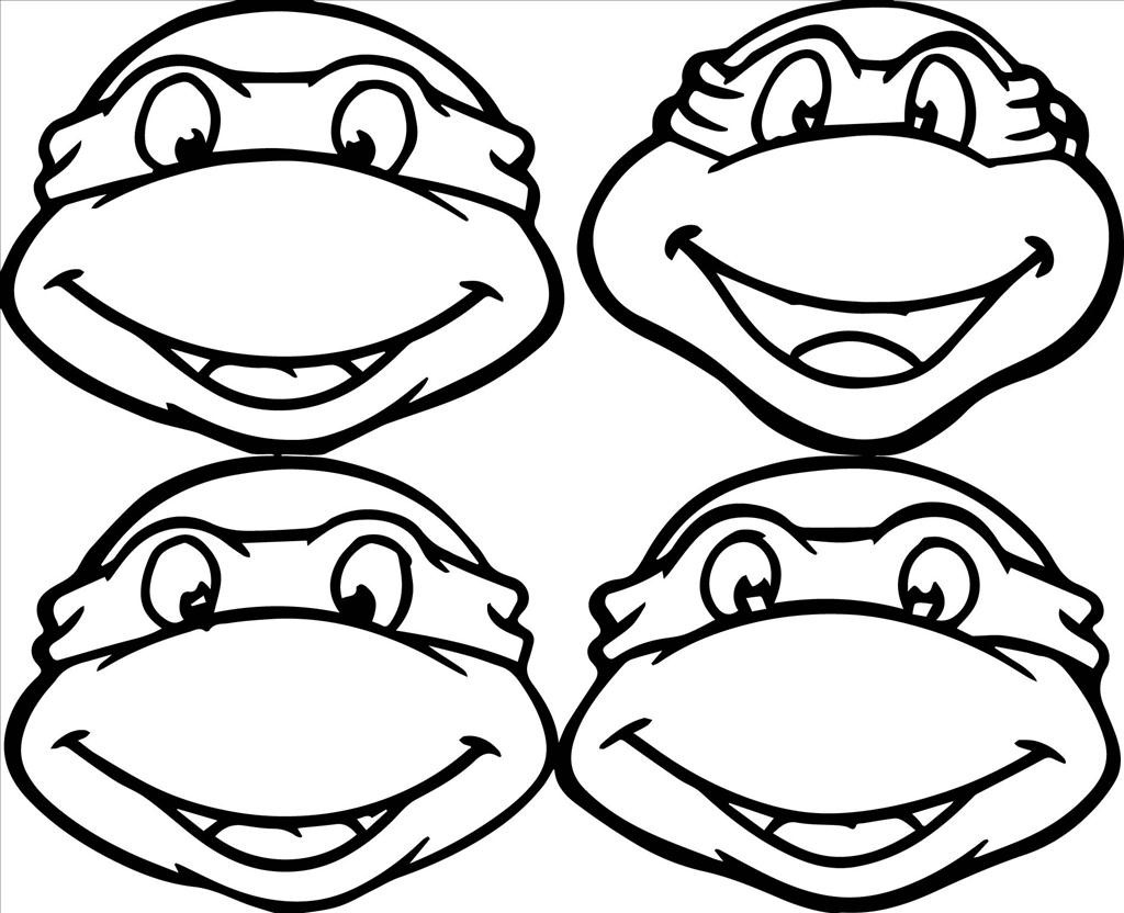 1024x832 Great Ninja Turtle Coloring Page Wallpapers Unknown Resolutions