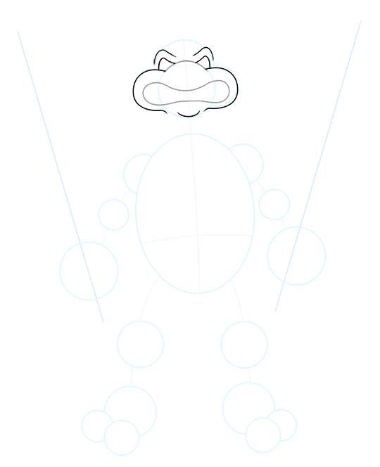 540x664 How To Draw A Ninja Turtle