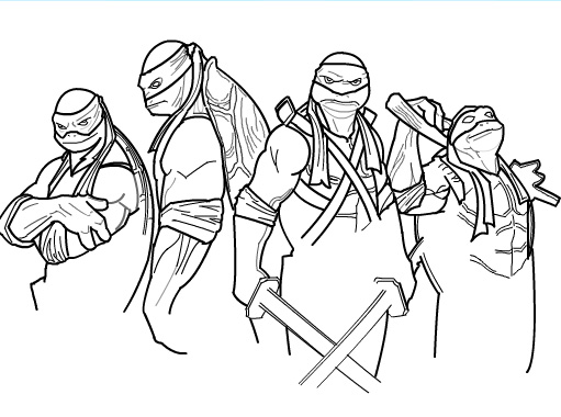 511x380 How To Draw Teenage Mutant Ninja Turtles Part 2 By Sketchheroes