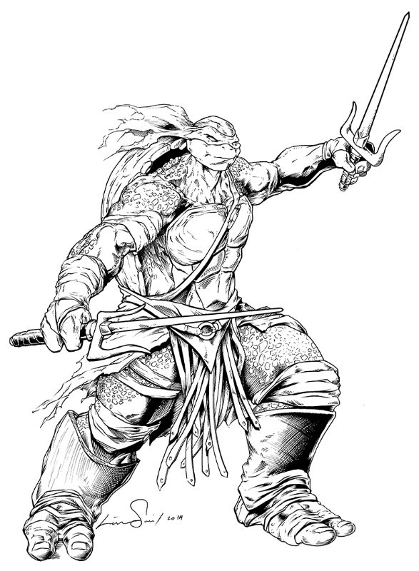 587x800 Teenage Mutant Ninja Turtles