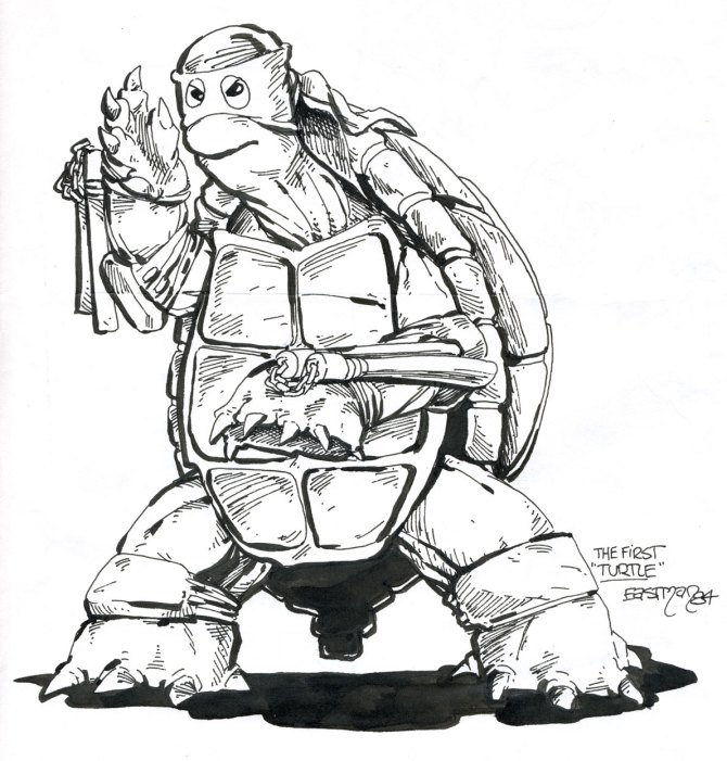 670x701 Kevin Eastman Selling The Original Teenage Mutant Ninja Turtle