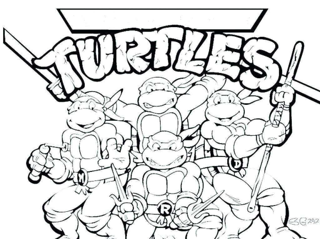 1024x766 Ninja Turtles Coloring Book And Marvellous Ninja Turtles Coloring