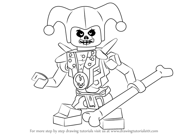 800x566 Learn How To Draw Krazi From Ninjago (Ninjago) Step By Step