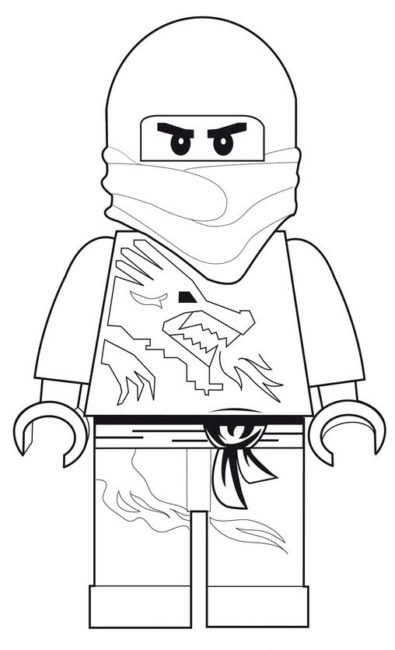 395x650 Ninjago Zane Coloring Pages 2 Nice Coloring Pages For Kids