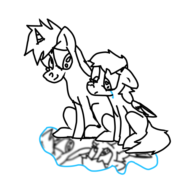 661x650 Kai And Lloyd [Lineartninjago Ponies] By Wavestrike