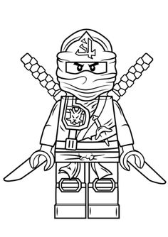 236x334 Ninjago Kai Kx In Elemental Robe Coloring Page Free Printable