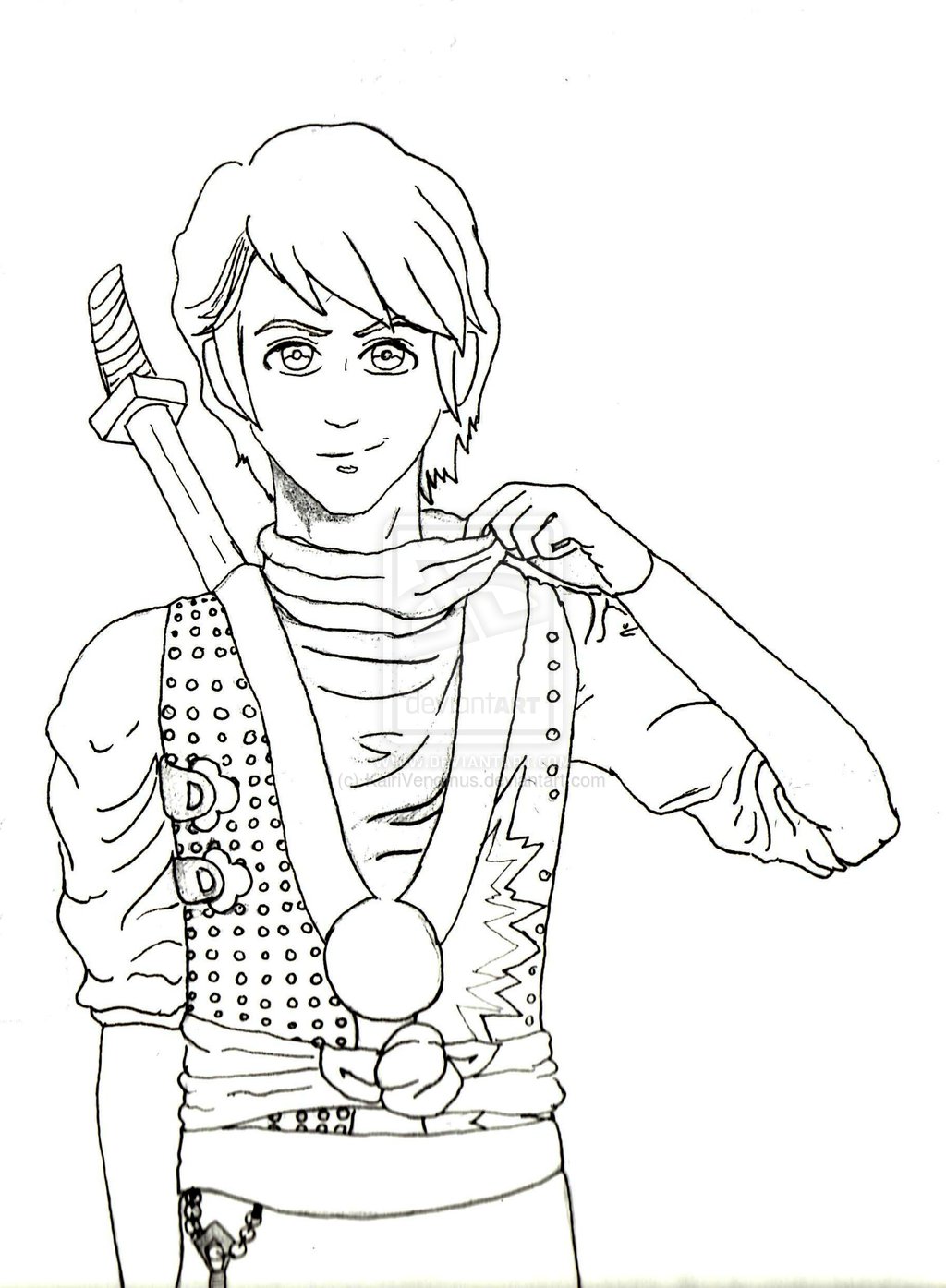 Ninjago Lloyd Drawing at GetDrawings | Free download