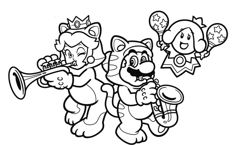 753x467 Nintendo Releases Another Set Of Coloring Book Pages Online