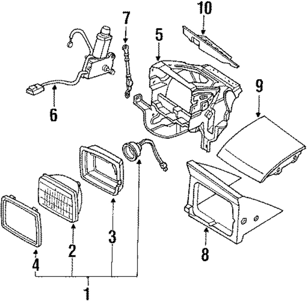 1000x982 Genuine Nissan 240sx Link Assembly 26034 40f01 Ebay