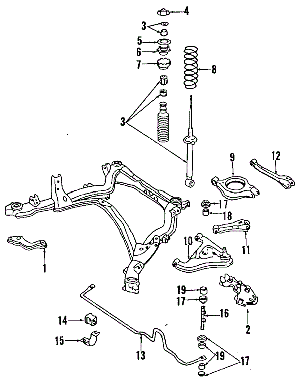 600x768 Nissan 5550152f00 Genuine Oem Control Arm Ebay