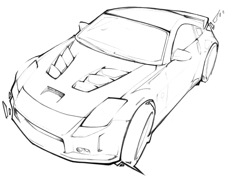 845x623 Nissan Z By Firebirdstation