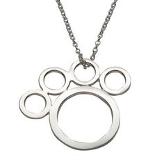 236x236 Penn State Charm Necklace Sterling Chain Swarovski Pearl Drop Lion