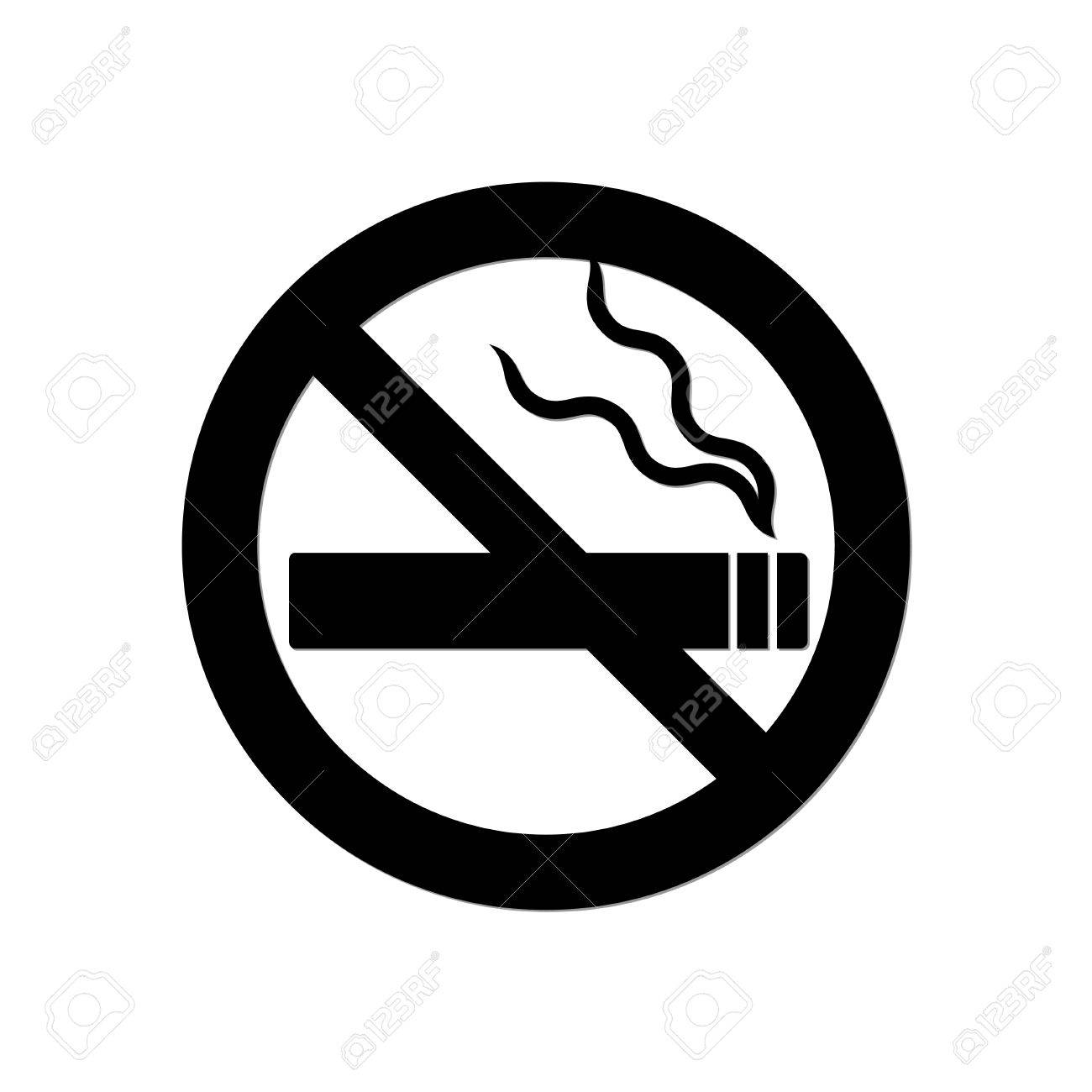 1300x1300 No Smoking Sign Royalty Free Cliparts, Vectors, And Stock