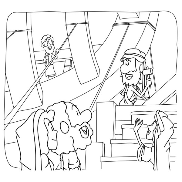 600x600 Christian Noah Building The Ark