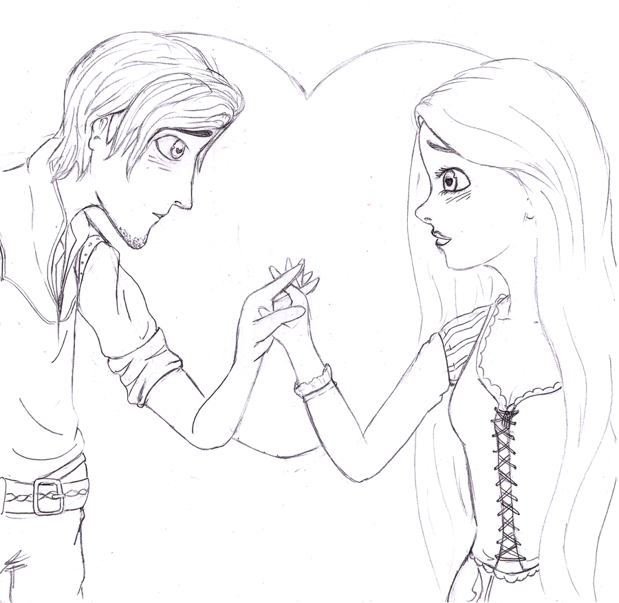 900x877 Tangled And Flynn