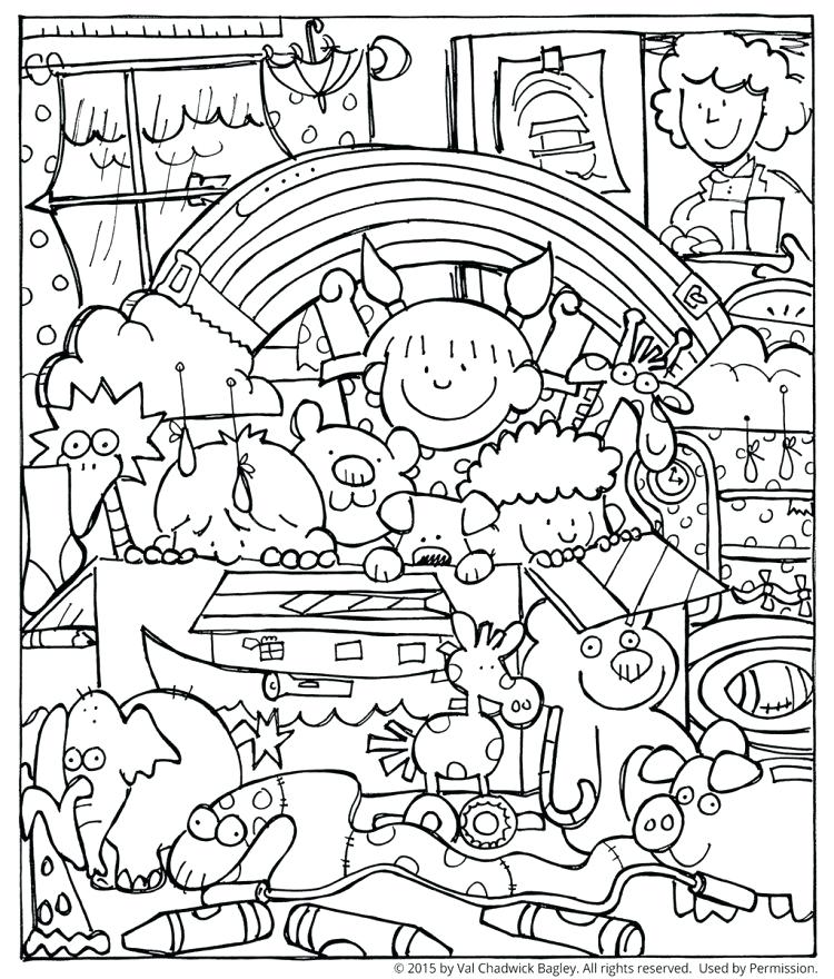 750x880 Best Noah Ark Coloring Page Ideas