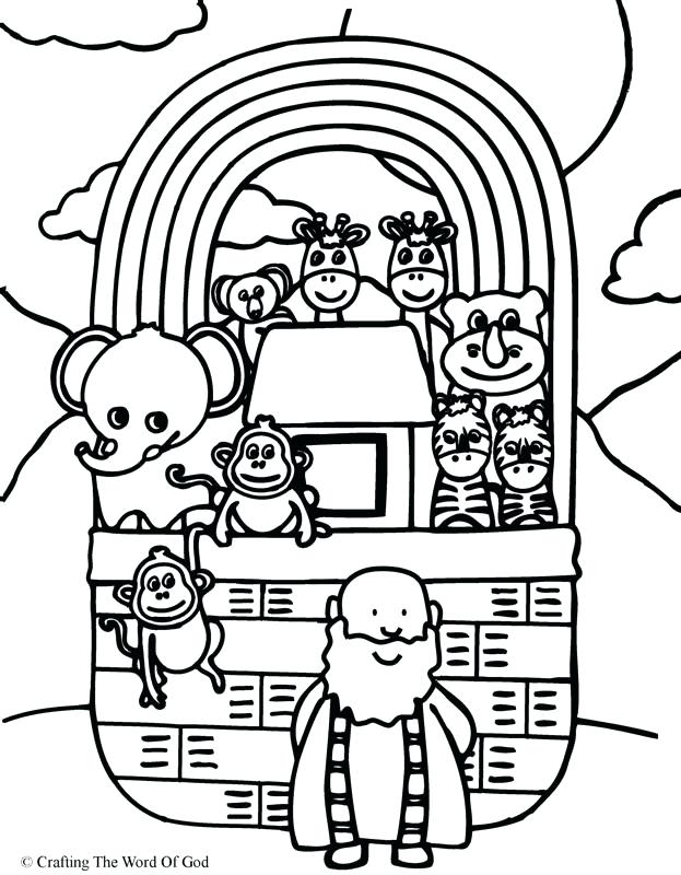 623x800 Noah Ark Coloring Pages As Well As Awesome Ark Coloring Page