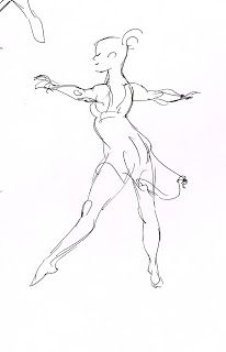 206x320 Image Result For How To Do Ballet Sketches Drawing