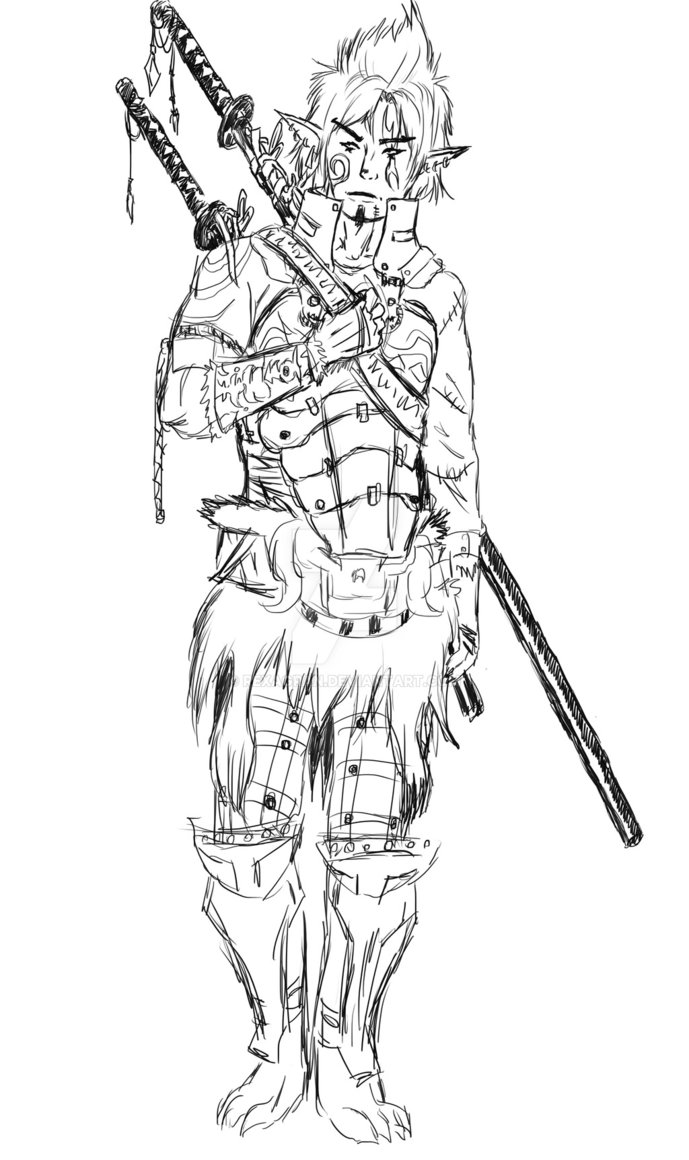 689x1160 Valkirion The Nomad Elf By Rexagran