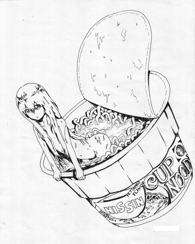 400x502 Cup Noodle Girl! (Nisa) By