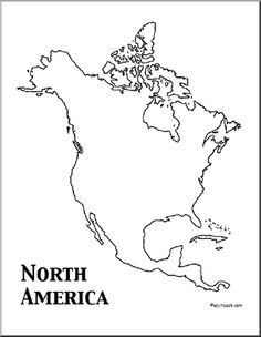 North America Map Drawing at GetDrawings.com | Free for personal use North America Map Drawing ...