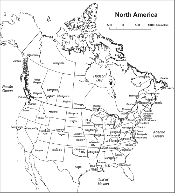 North America Map Drawing at GetDrawings | Free download