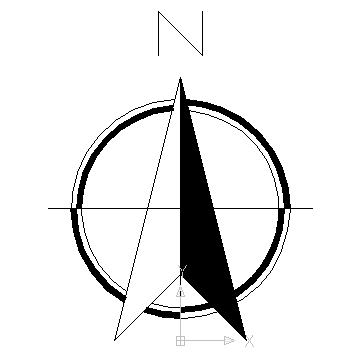 360x360 Map Symbol For North