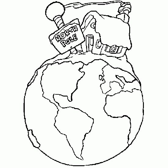 550x550 Coloring House Of Santa Claus