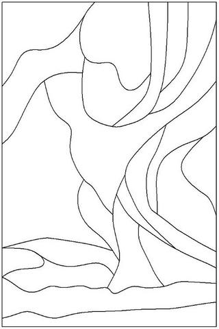 320x480 Northern Lights Tiffany's Northern Lights, Glass