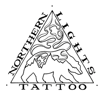 352x364 Anchorage Tattoo Alaska Tattoo Northern Lights Tattoo