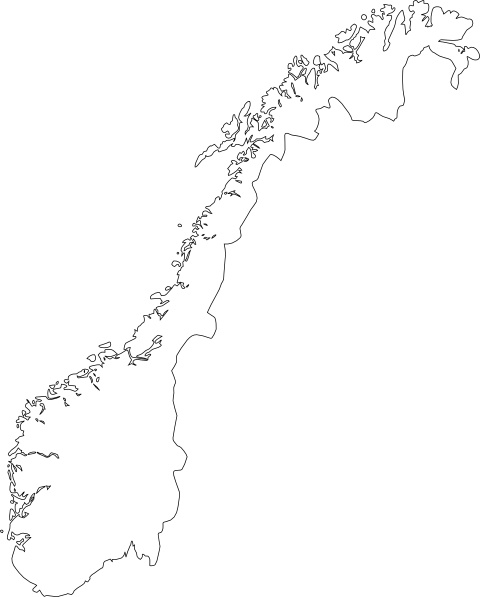 480x597 Map Of Norway Clip Art Free Vector In Open Office Drawing Svg