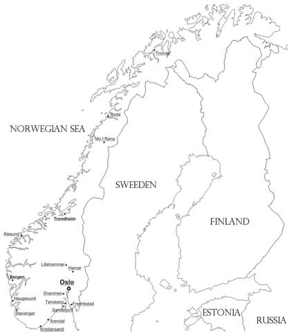 418x480 Norway Map Coloring Page Free Printable Coloring Pages