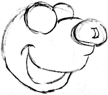 450x397 How To Draw Cartoon Dogs Step By Step Drawing Tutorial For Kids