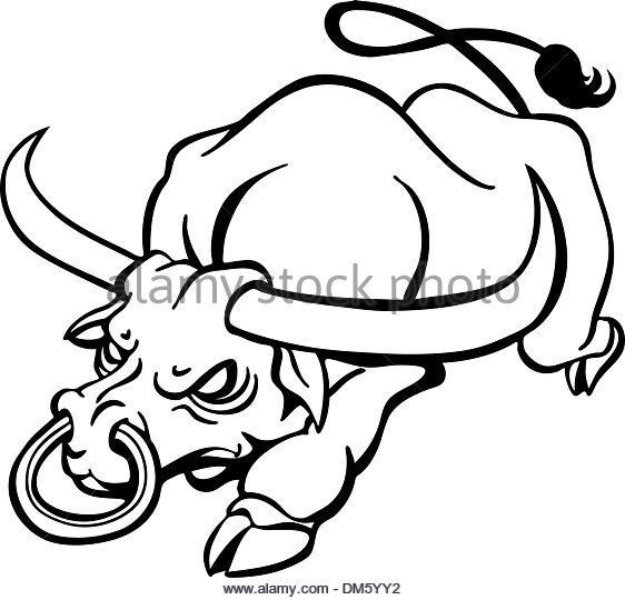 562x540 Bull Nose Ring Stock Vector Images