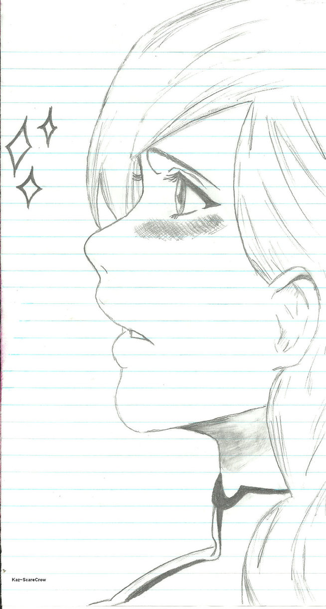 654x1222 Orihime Notebook Paper By Kaz Scarecrow