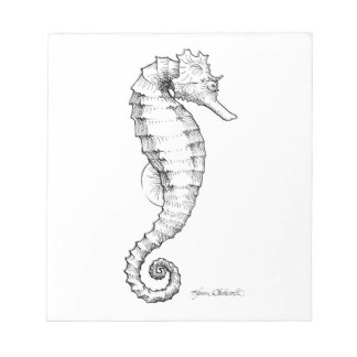 324x324 Black And White Drawing Notepads Zazzle