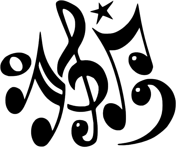 600x531 Musical Notes Clip Art