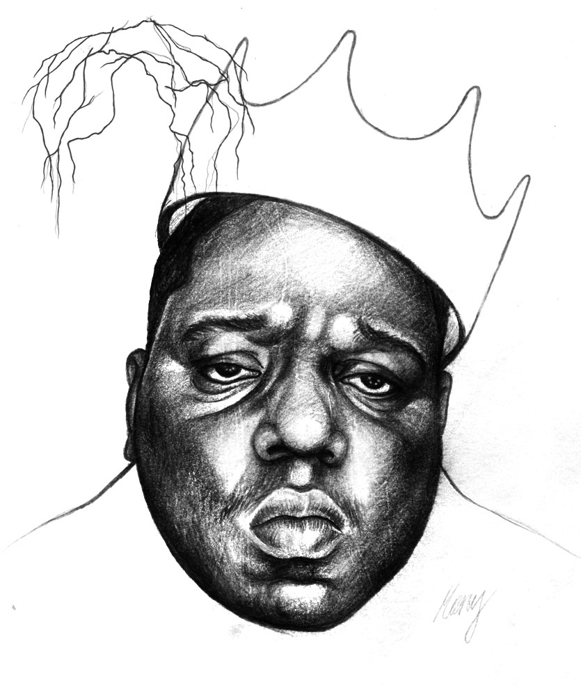 Notorious Big Drawing at GetDrawings | Free download