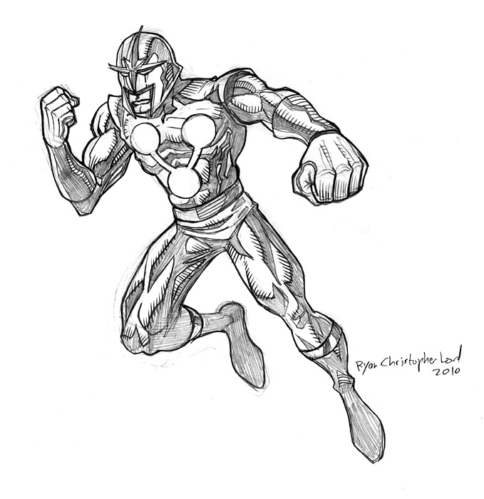 679x700 Nova Sketch By Ryan Lord By Ryanlord