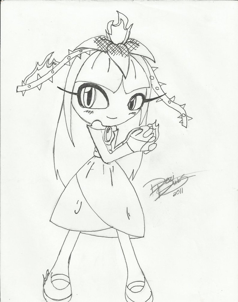 794x1007 First Drawing Of Nova By Akume No Kame