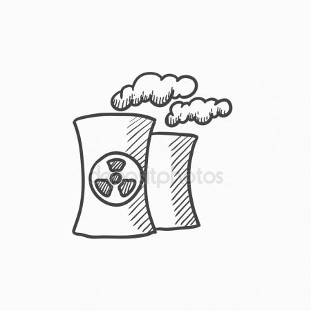 450x450 Vector Isometric Nuclear Power Plant Icon Stock Vector Tele52