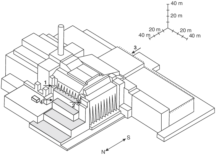 731x543 Containment (''Shelter'') Of The Former Block 4 Of The Chernobyl