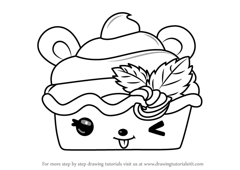 800x567 Learn How To Draw Berry Froyo From Num Noms (Num Noms) Step By