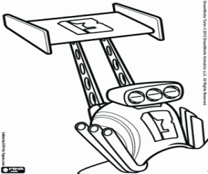 300x250 Turbo Coloring Pages Printable Games