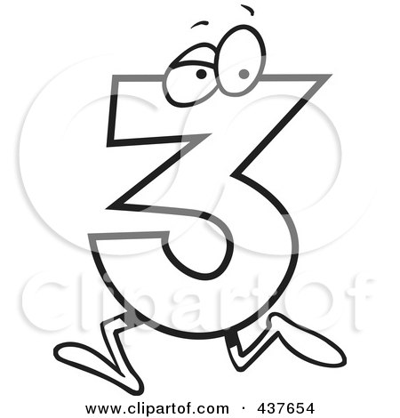 450x470 Royalty Free (Rf) Clip Art Illustration Of A Black And White