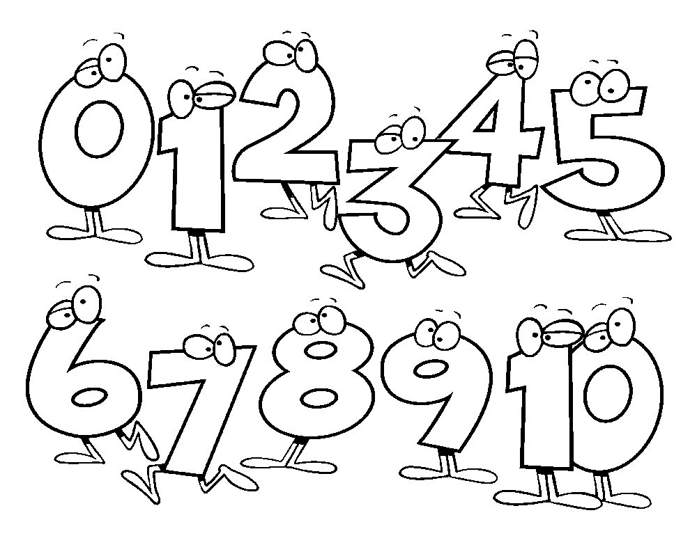 1000x773 Coloring Pages By Numbers Number Coloring Pages Free Printable