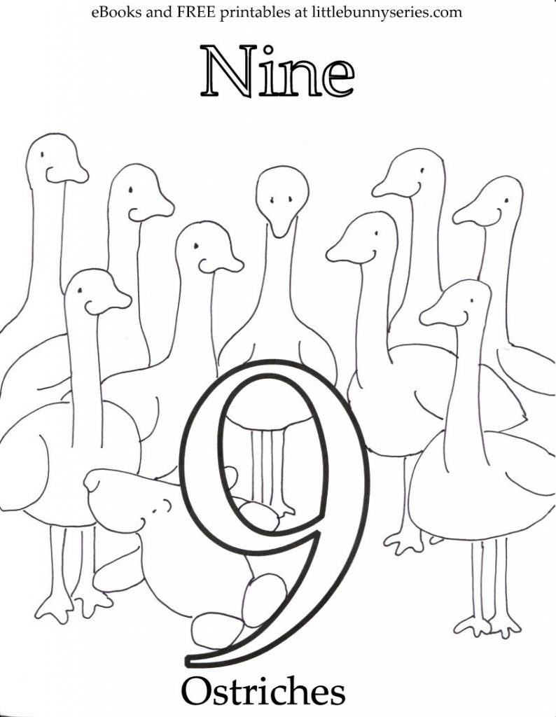 794x1024 Pattern Number 9 Coloring Pages For Kids Education Free Printable