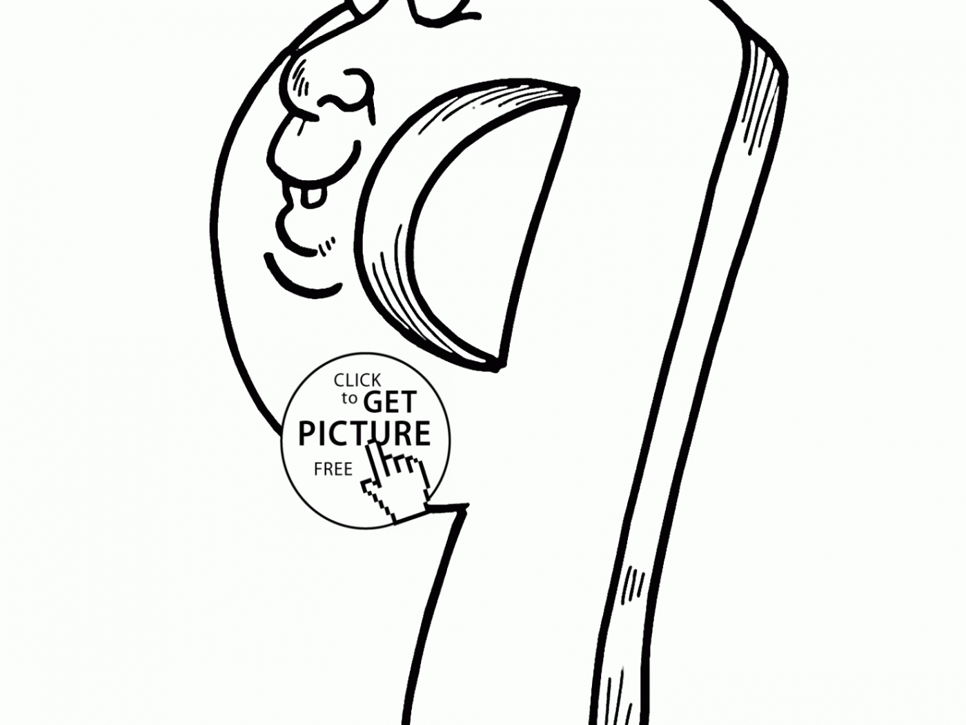 1400x1050 Download Number 9 Coloring Pages With Nine Butterfly Free