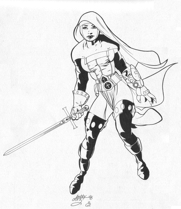 765x882 It's A Warrior Nun By Wlfmn68